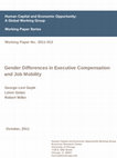 Research paper thumbnail of Gender differences in executive compensation: Variation with board gender composition and time