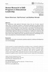 Research paper thumbnail of Action Research in EdD Programs in Educational Leadeship