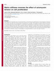 Research paper thumbnail of Matrix stiffness reverses the effect of actomyosin tension on cell proliferation