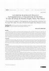 Research paper thumbnail of Los sistemas de producción lítica en el Epimagdaleniense y el Sauveterroide del Alto Ebro: El caso del abrigo de Atxoste (Vírgala, Álava, País Vasco)