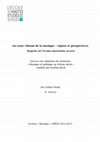 Research paper thumbnail of Au coeur vibrant de la musique – enjeux et perspectives