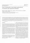 Research paper thumbnail of Fate of azadirachtin A and related azadirachtoids on tomatoes after greenhouse treatment