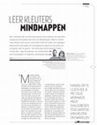 Research paper thumbnail of Leer kleuters mindmappen