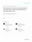 Research paper thumbnail of Neurotoxicity of various root canal sealers on rat sciatic nerve: an electrophysiologic and histopathologic study