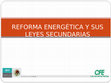 Research paper thumbnail of PRESENTACIÓN LICENCIADO PARRA REF ENERGÉTICA 3