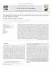 Research paper thumbnail of Development of a dynamic model for estimating the food web transfer of chemicals in small aquatic ecosystems