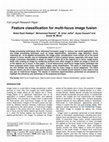 Research paper thumbnail of Feature classification for multi-focus image fusion