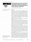 Research paper thumbnail of Island hopping across the central Pacific: mitochondrial DNA detects sequential colonization of the Austral Islands by crab