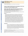 Research paper thumbnail of Analysis of Eight Oil Spill Dispersants Using Rapid, In Vitro Tests for Endocrine and Other Biological Activity