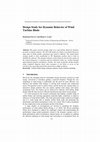 Research paper thumbnail of Design Study for Dynamic Behavior of Wind Turbine Blade