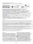 Research paper thumbnail of Expression and localization of connective tissue growth factor (CTGF/Hcs24/CCN2) in osteoarthritic cartilage