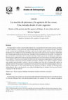 Research paper thumbnail of Vigliani 2016 La nocion de persona y la agencia de las cosas Una mirada desde el arte rupestre