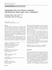 Research paper thumbnail of Nonalcoholic Fatty Liver Disease Associated with Obstructive Sleep Apnea: Just a Coincidence?