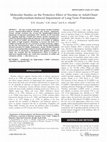 Research paper thumbnail of Molecular studies on the protective effect of nicotine in adult-onset hypothyroidism-induced impairment of long-term potentiation