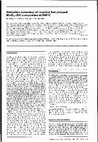 Research paper thumbnail of Oxidation behaviour of reaction hot pressed MoSi2–SiC composites at 500°C