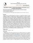 Research paper thumbnail of CRECIMIENTO AÉREO Y ESTRUCTURA RADICAL DE Jatropha curcas L. EN TRES TIPOS DE SUELO