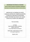 Research paper thumbnail of Análisis de la cadena de valor, canales cortos de comercialización y horticultura multifuncional como opciones de puesta en valor: Caso de la Huerta de Aranjuez