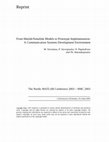 Research paper thumbnail of From Matlab/Simulink Models to Prototype Implementation: A Communications Systems Development Environment