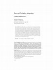 Research paper thumbnail of Race and Workplace Integration: A Politically Mediated Process?