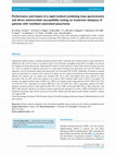 Research paper thumbnail of Performance and impact of a rapid method combining mass spectrometry and direct antimicrobial susceptibility testing on treatment adequacy of patients with ventilator-associated pneumonia