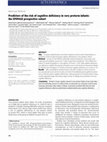 Research paper thumbnail of Predictors of insufficient amikacin peak concentration in critically ill patients receiving a 25 mg/kg total body weight regimen