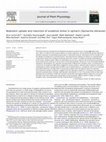 Research paper thumbnail of Nodularin uptake and induction of oxidative stress in spinach (Spinachia oleracea)