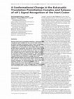 Research paper thumbnail of A conformational change in the eukaryotic translation preinitiation complex and release of eIF1 signal recognition of the start codon