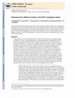 Research paper thumbnail of Fluorescence Lifetime of Actin in the Familial Hypertrophic Cardiomyopathy Transgenic Heart †