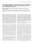 Research paper thumbnail of Gene-targeted deletion of neurofibromin enhances the expression of a transient outward K+ current in Schwann cells: a protein kinase A-mediated mechanism