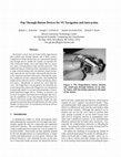 Research paper thumbnail of Pop through button devices for VE navigation and interaction