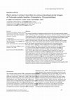 Research paper thumbnail of Plant extract contact toxicities to various developmental stages of Colorado potato beetles (Coleoptera: Chrysomelidae)