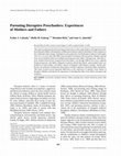 Research paper thumbnail of Parenting Disruptive Preschoolers: Experiences of Mothers and Fathers