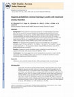 Research paper thumbnail of Impaired probabilistic reversal learning in youths with mood and anxiety disorders