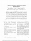 Research paper thumbnail of Cognitive Flexibility in Phenotypes of Pediatric Bipolar Disorder