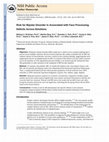 Research paper thumbnail of Risk for Bipolar Disorder Is Associated With Face-Processing Deficits Across Emotions