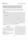 Research paper thumbnail of Epicardial Conduction Properties and Electrocardiographic Characteristics of Premature Ventricular Complexes or Ventricular Tachycardias That Originate at the Aortic Cusp