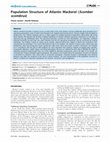 Research paper thumbnail of Population Structure of Atlantic Mackerel (Scomber scombrus)