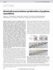 Research paper thumbnail of Atomically precise bottom-up fabrication of graphene nanoribbons