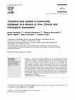 Research paper thumbnail of Toluidine blue uptake in potentially malignant oral lesions in vivo: Clinical and histological assessment