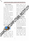 Research paper thumbnail of COMPUTER MADE EASSIER