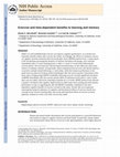 Research paper thumbnail of Exercise and time-dependent benefits to learning and memory