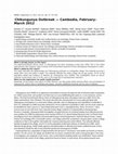 Research paper thumbnail of Chikungunya outbreak--Cambodia, February-March 2012