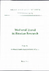 Research paper thumbnail of Travelling to the Holy Land in the Twelfth and Thirteenth Centuries: a Study into the History of Everyday Life