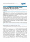 Research paper thumbnail of The cost and cost-effectiveness of gender-responsive interventions for HIV: a systematic review