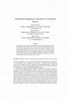 Research paper thumbnail of Modelling Comparative Concepts in Conceptual Spaces