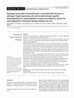 Research paper thumbnail of Sublingual grass pollen immunotherapy is associated with increases in sublingual Foxp3-expressing cells and elevated allergen-specific immunoglobulin G4, immunoglobulin A and serum inhibitory activity for immunoglobulin E-facilitated allergen binding to B cells