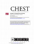 Research paper thumbnail of Changes in Intrapulmonary Shunting