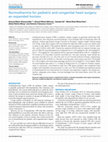 Research paper thumbnail of Normothermia for Pediatric and Congenital Heart Surgery: An Expanded Horizon