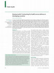 Research paper thumbnail of Buying results? Contracting for health service delivery in developing countries