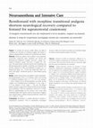 Research paper thumbnail of Remifentanil with morphine transitional analgesia shortens neurological recovery compared to fentanyl for supratentorial craniotomy